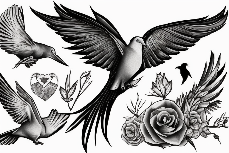 Healing Ink Dove Tattoos As A Symbol Of Renewal And Hope