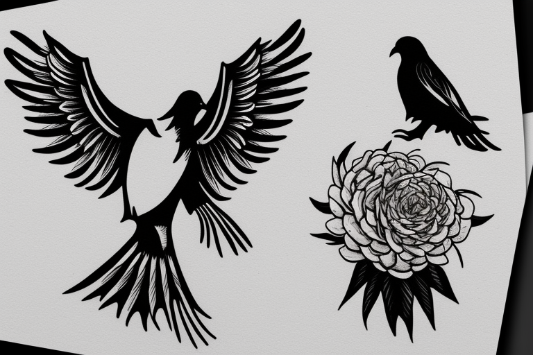 Raven and dove tattoos  Dove tattoo design Tattoos Dove tattoos