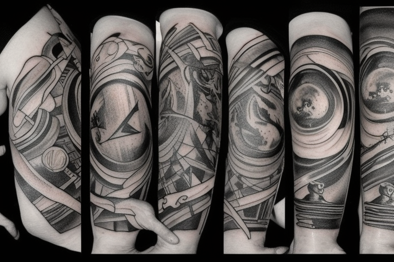 Saturn symbol tattoo idea