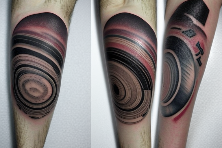 saturn symbol tattoo