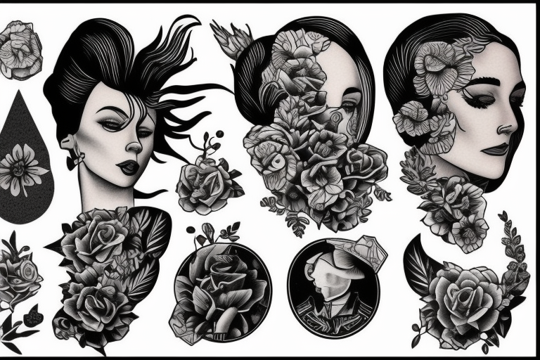 Traditional Tattoo Flash Designs by ivebeencalledmax on DeviantArt