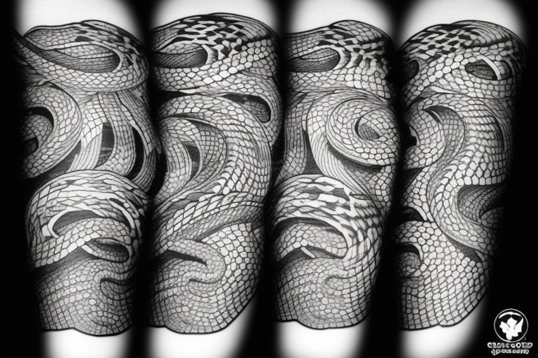 snakes tattoo idea