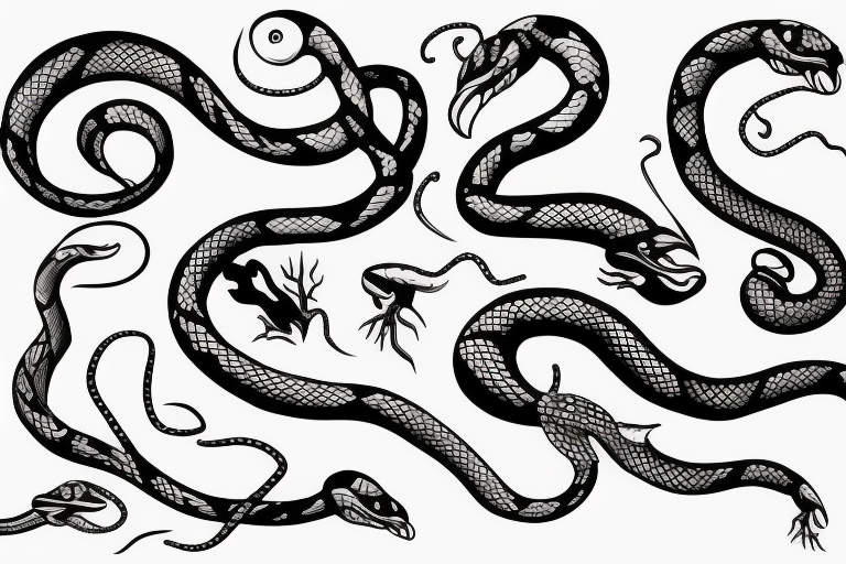 snake tattoo idea