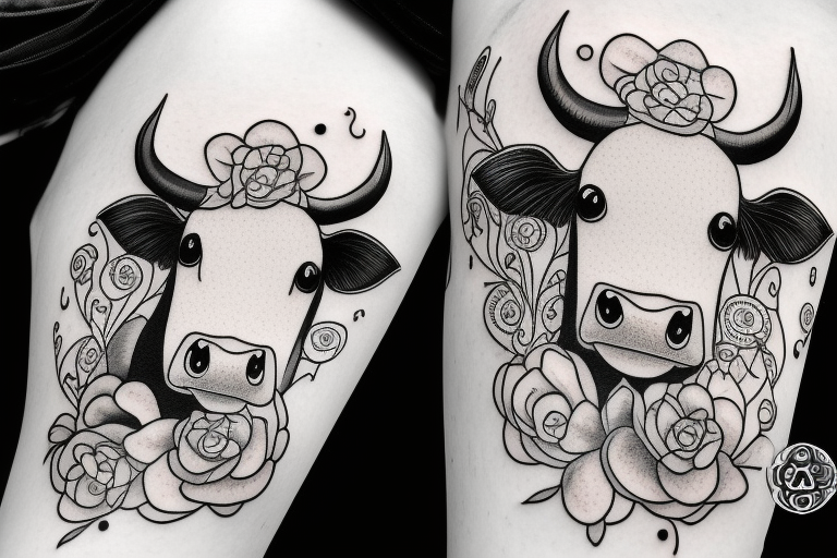 10 Best Cow Tattoo Ideas Youll Have To See To Believe 