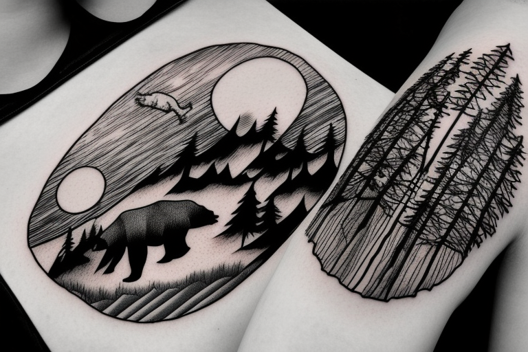 bear and mountain tattooBúsqueda de TikTok