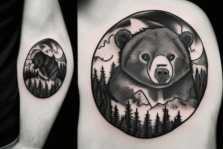 Bear Tattoo Design Ideas  Tattoo Design
