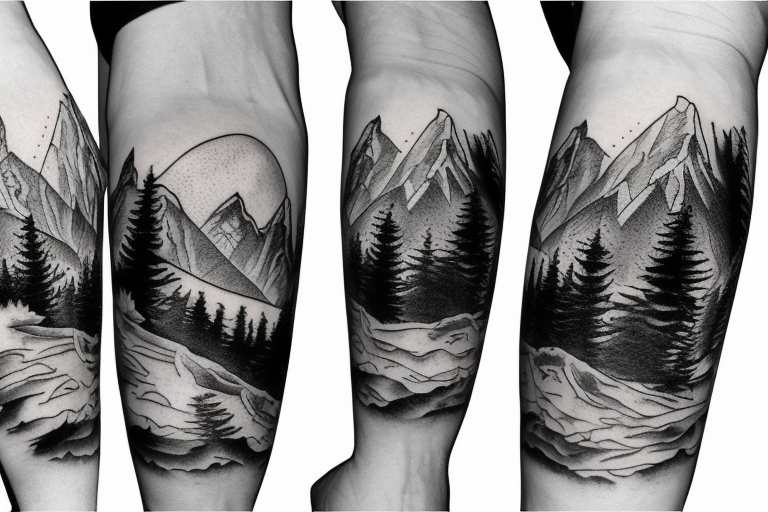 43 Inspiring Mountain Tattoos With Meaning  Our Mindful Life