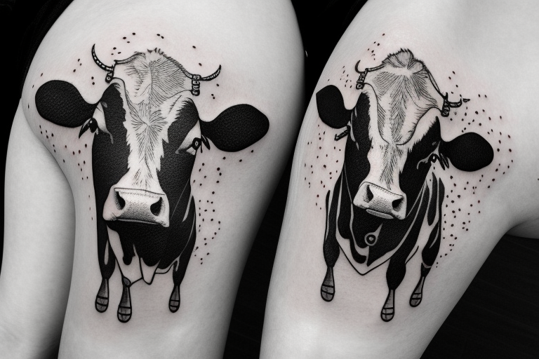 63 Cow Tattoo Ideas for Girls  Tattoo Glee