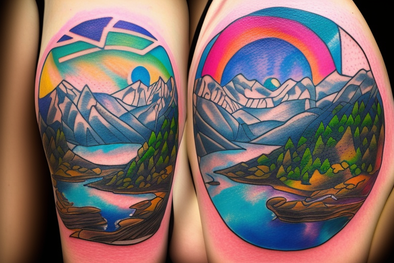 40 Amazing Mountain Tattoo Ideas 2023  HARUNMUDAK