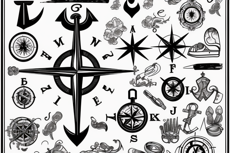 nautical anchor tattoo designs