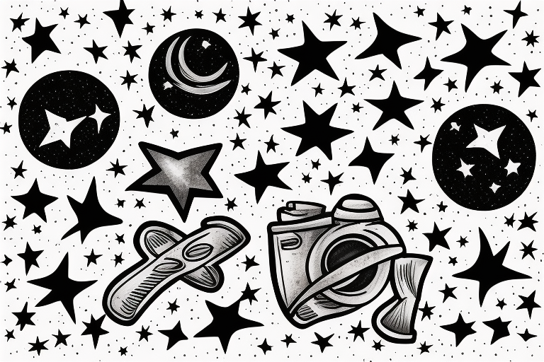 A shooting star, our first night together 8th August 2020 tattoo idea