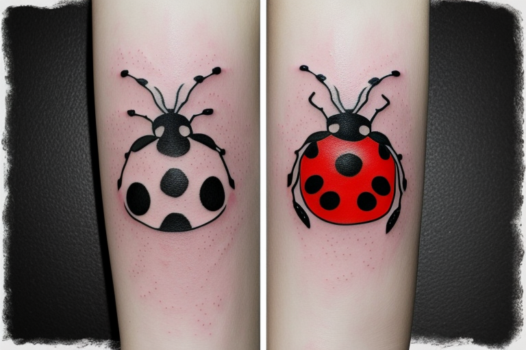 HAVE Love with a lady bug tattoo idea