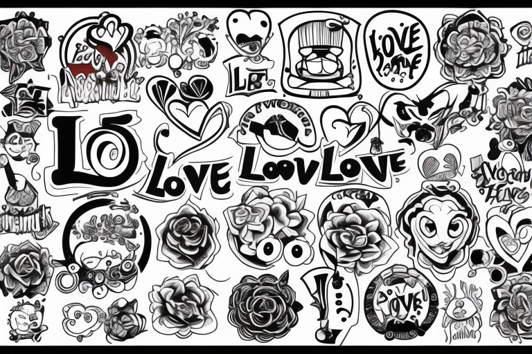 HAVE Love tattoo idea