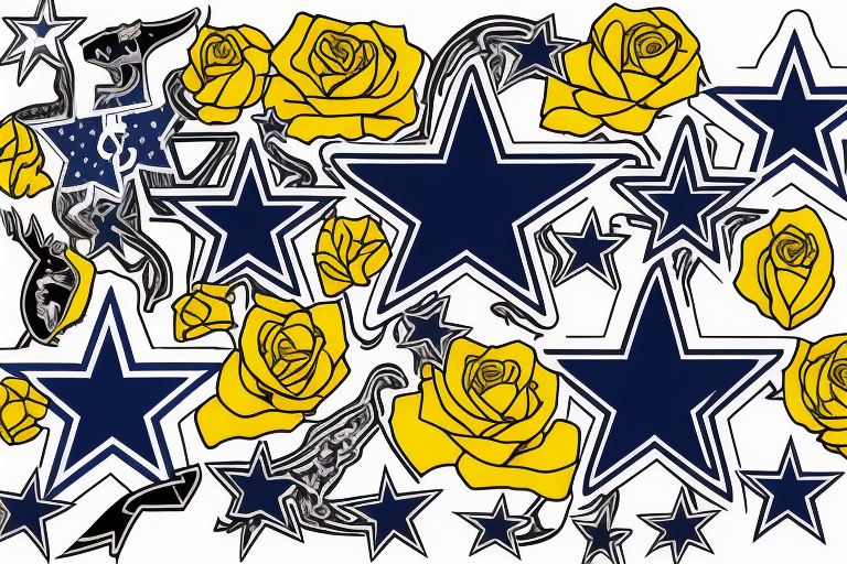 dallas cowboys star tattoo