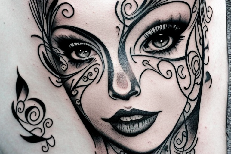 pretty eyes tattoo designs