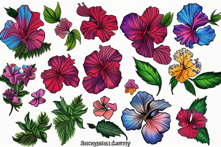 7. Paw Print Flower Tattoo Ideas - wide 4