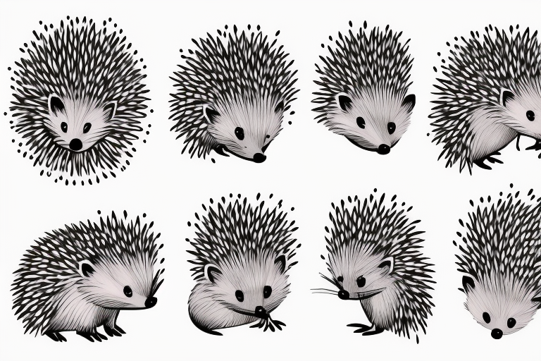 hedgehog tattoo