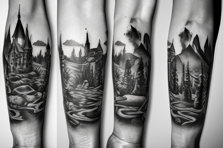 23 Amazing Forest Tattoos For Everyone Who Loves To 