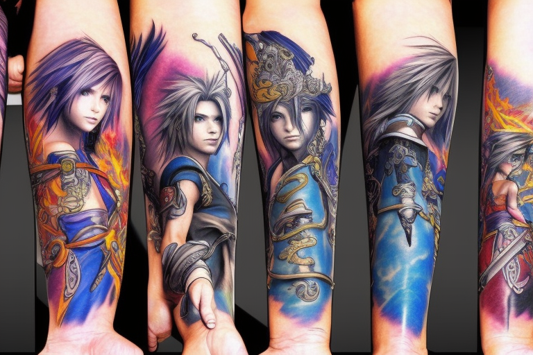 final fantasy 10 tattoo