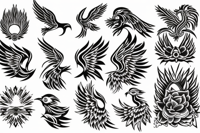 little phoenix tattoo idea