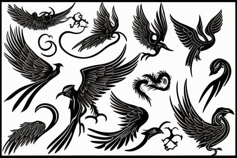 phoenix tattoo idea
