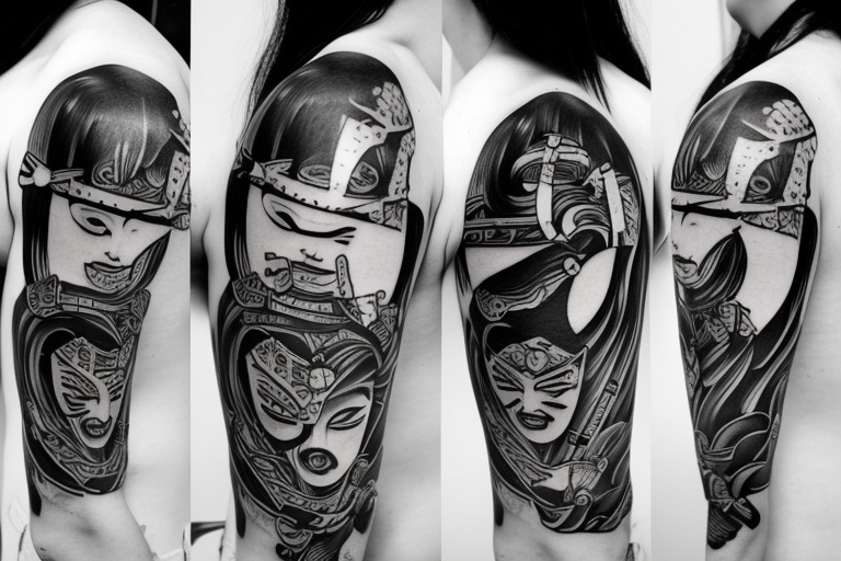 25 Nice Samurai Tattoos  Design World  Joshua Nava Arts