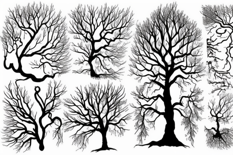 tree tattoo drawings