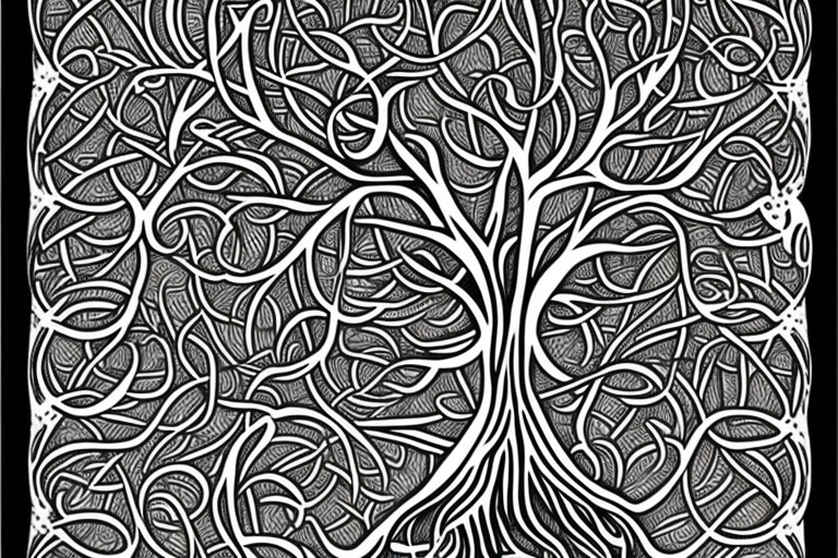 tree of life tattoo idea