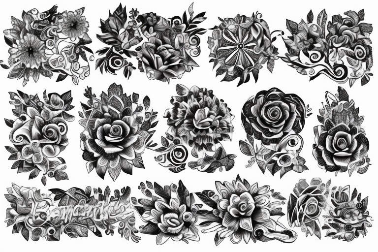 Amazing Back Tattoo flowers tattoo idea