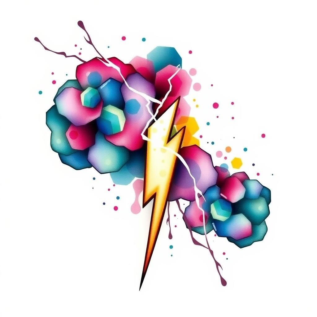 Lightning Bolt Tattoo Meaning, image size:1024x1024
