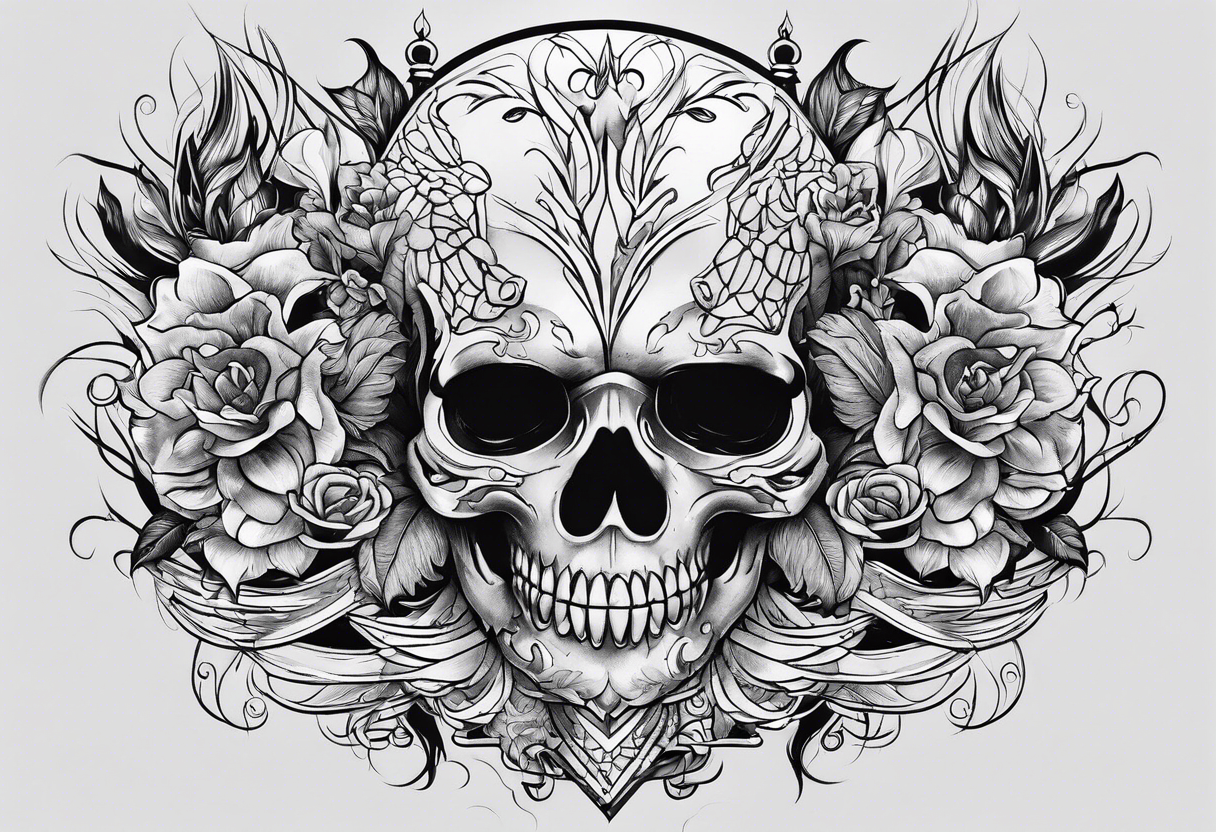 Hells paradise tattoo idea