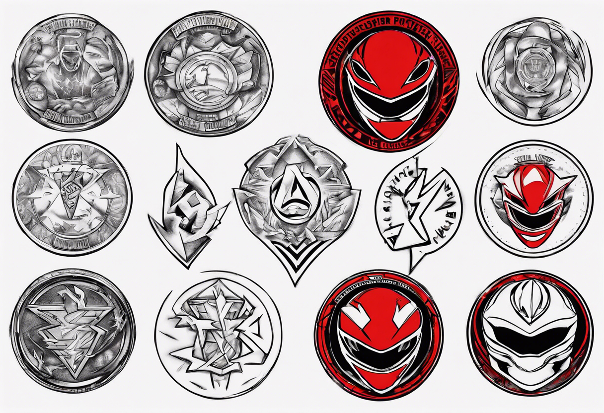 Power Rangers Ninja Steel Tattoos | SCostumes