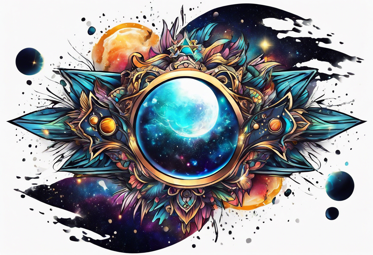 Supernova tattoo idea