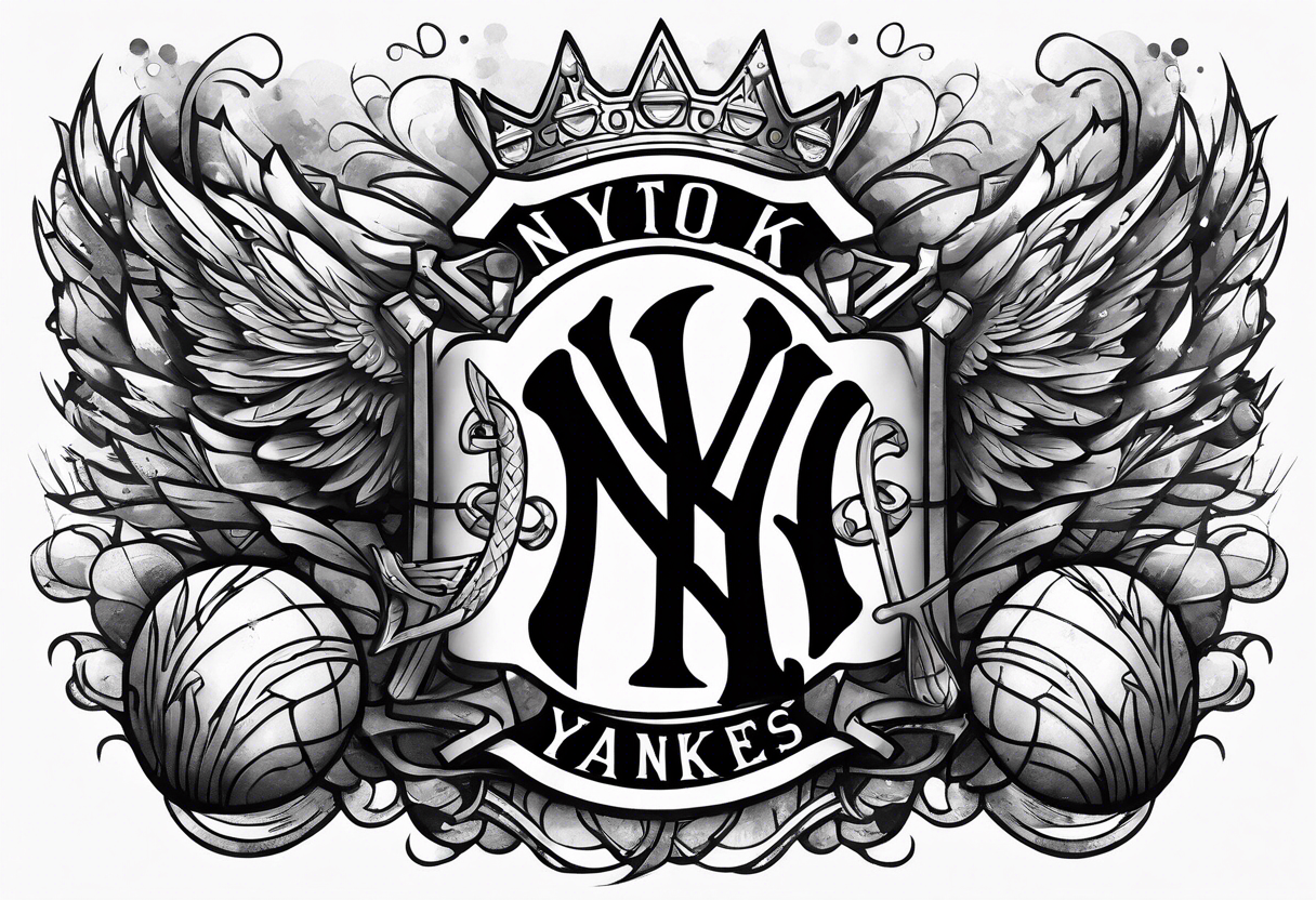 new york yankees tattoo idea