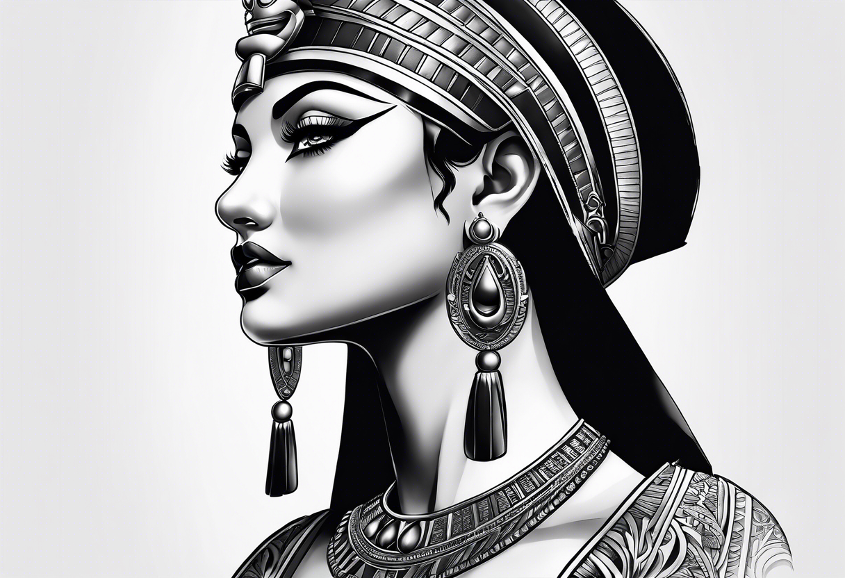 cleopatra tattoo idea