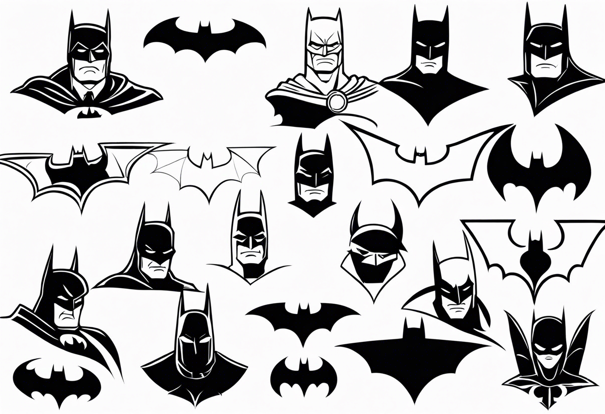 batman animated serie tattoo idea