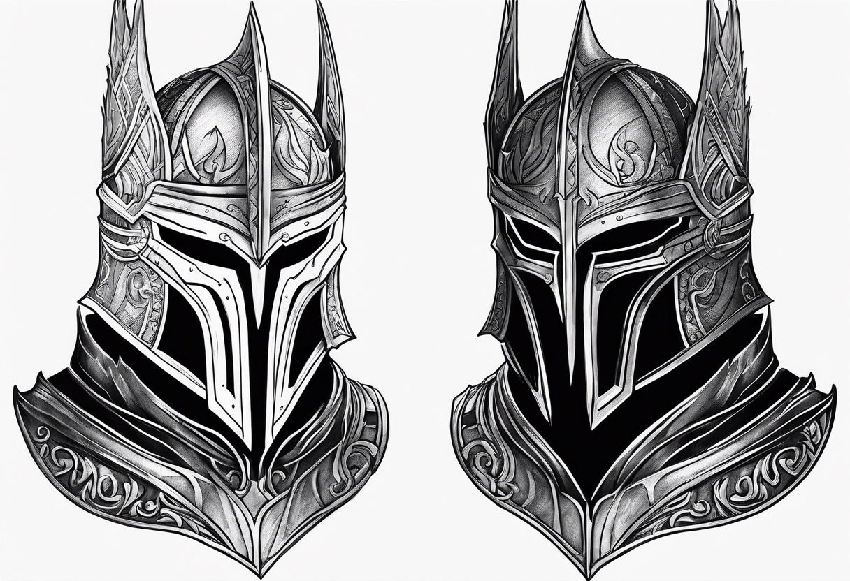 Helm of sauron tattoo idea