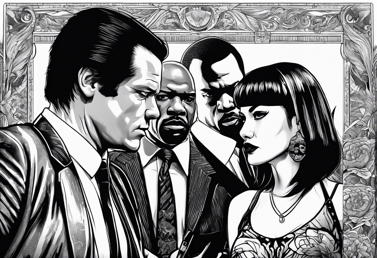 pulp fiction tattoo idea