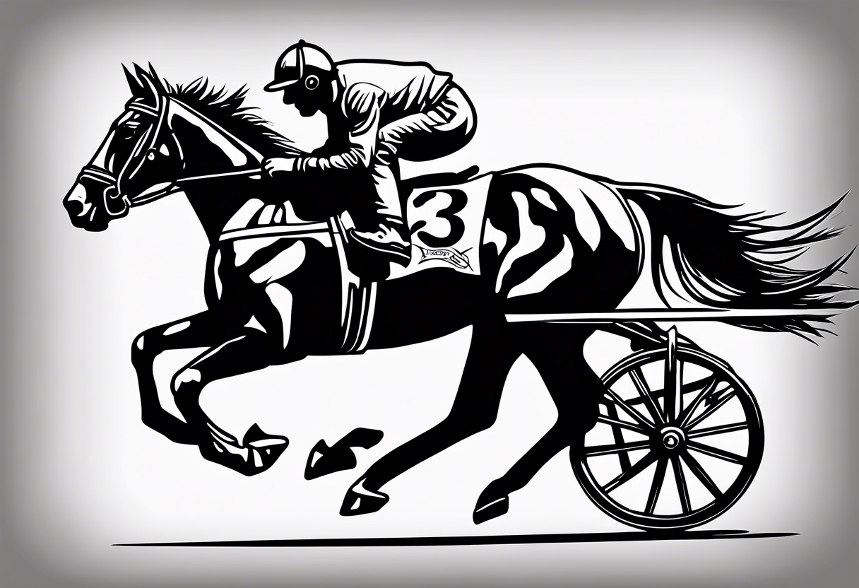 harness racing tattoo idea