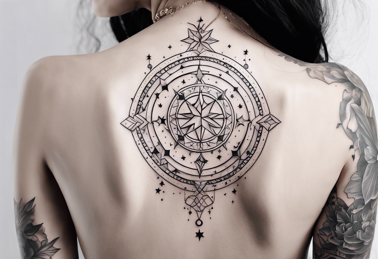 See this Instagram photo by @serg_tattooer • 234 likes | Compass tattoo,  Tatuajes mandalas, Mandalas tatuajes mujer