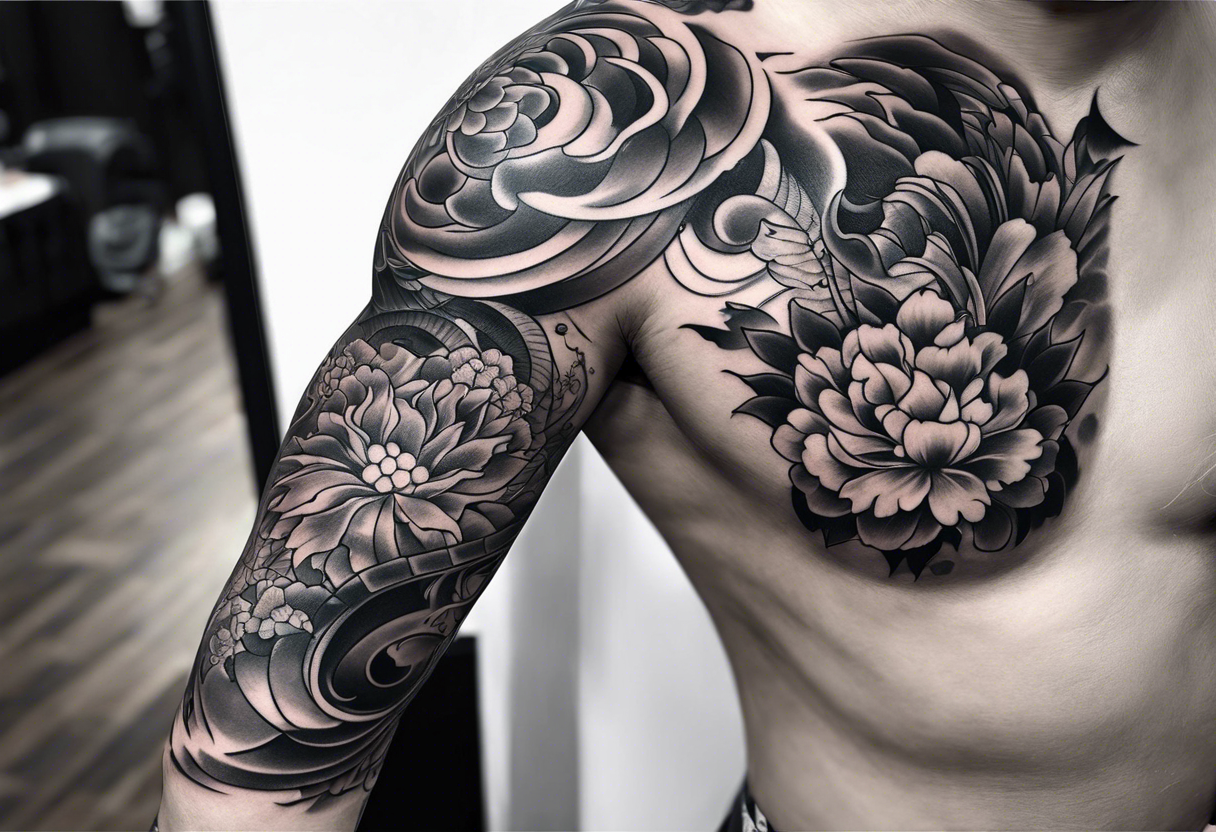 japanese sleeve tattoo idea