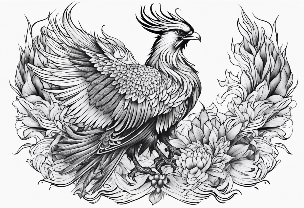 Vietnamese Phoenix tattoo idea