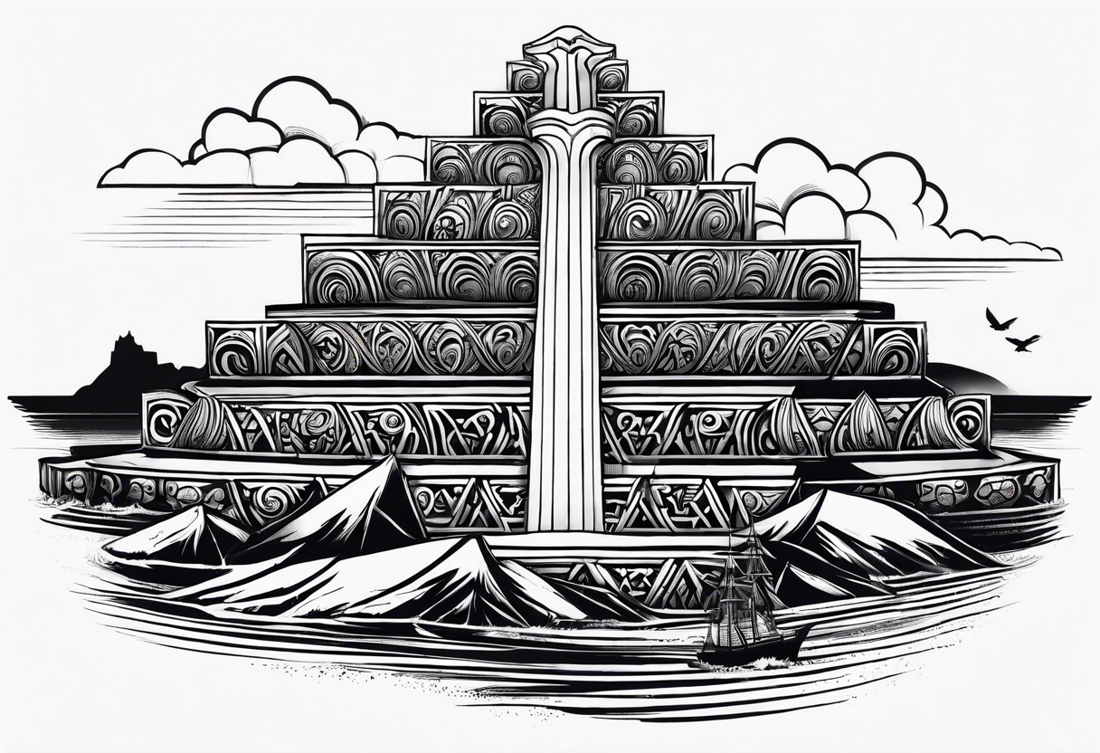 Croatiann tribal 
Giants Causeway 
Maori tattoo idea