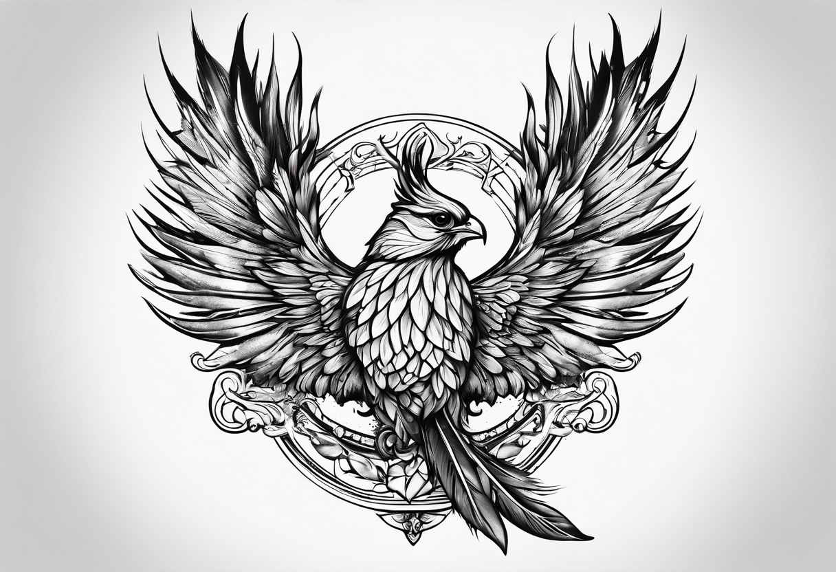 quill pen tattoo idea