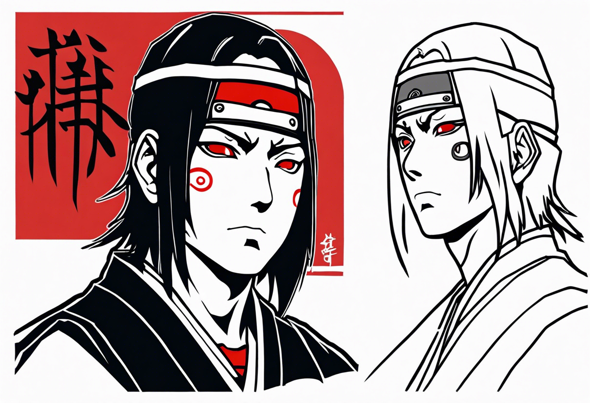 Itachi tattoo idea