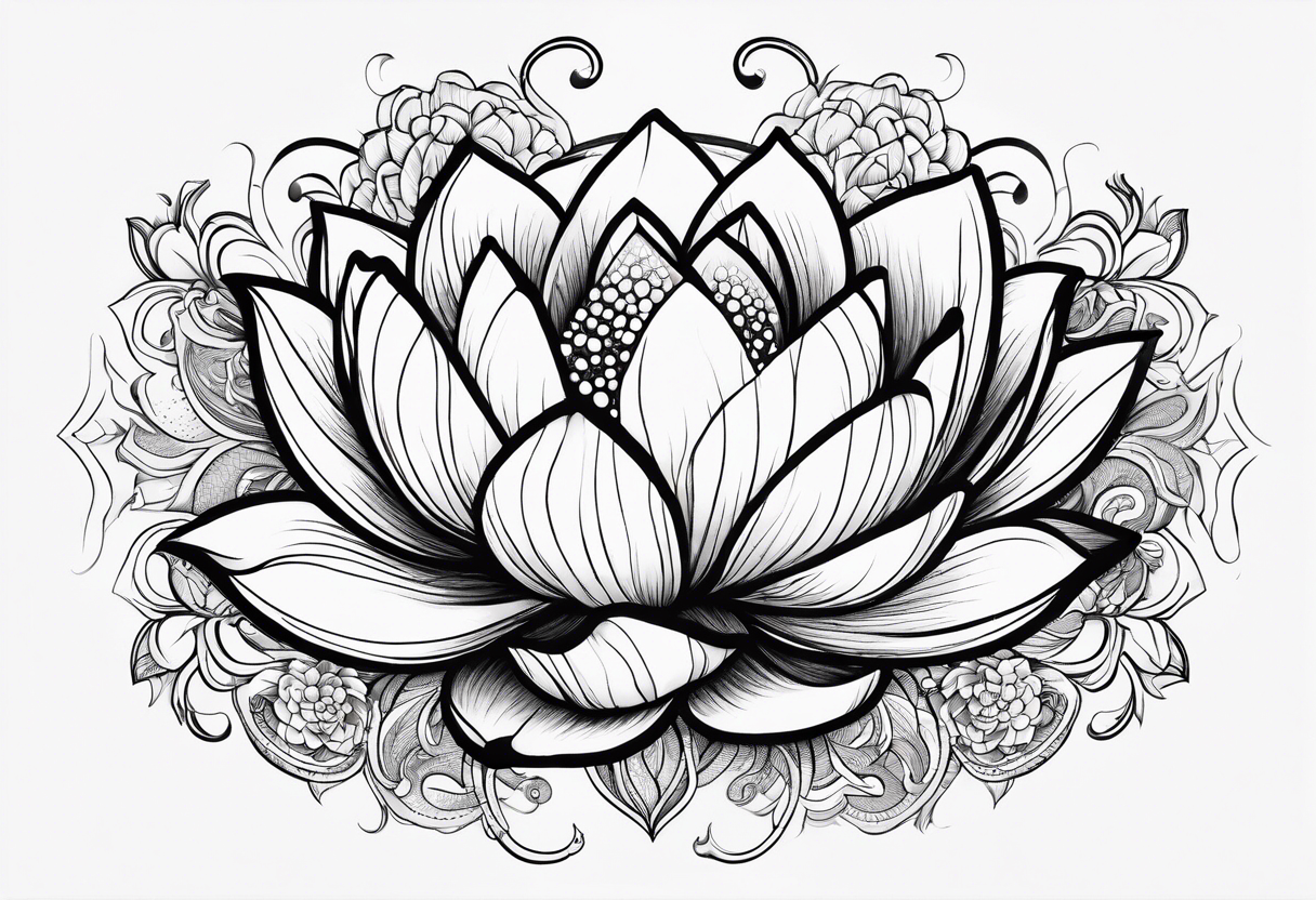 649 Lotus Flower Tattoo Stock Photos, High-Res Pictures, and Images - Getty  Images