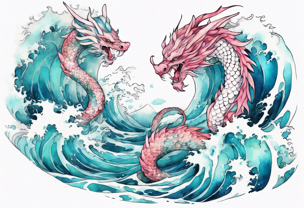 Tiamat Tattoo Ideas TattoosAI