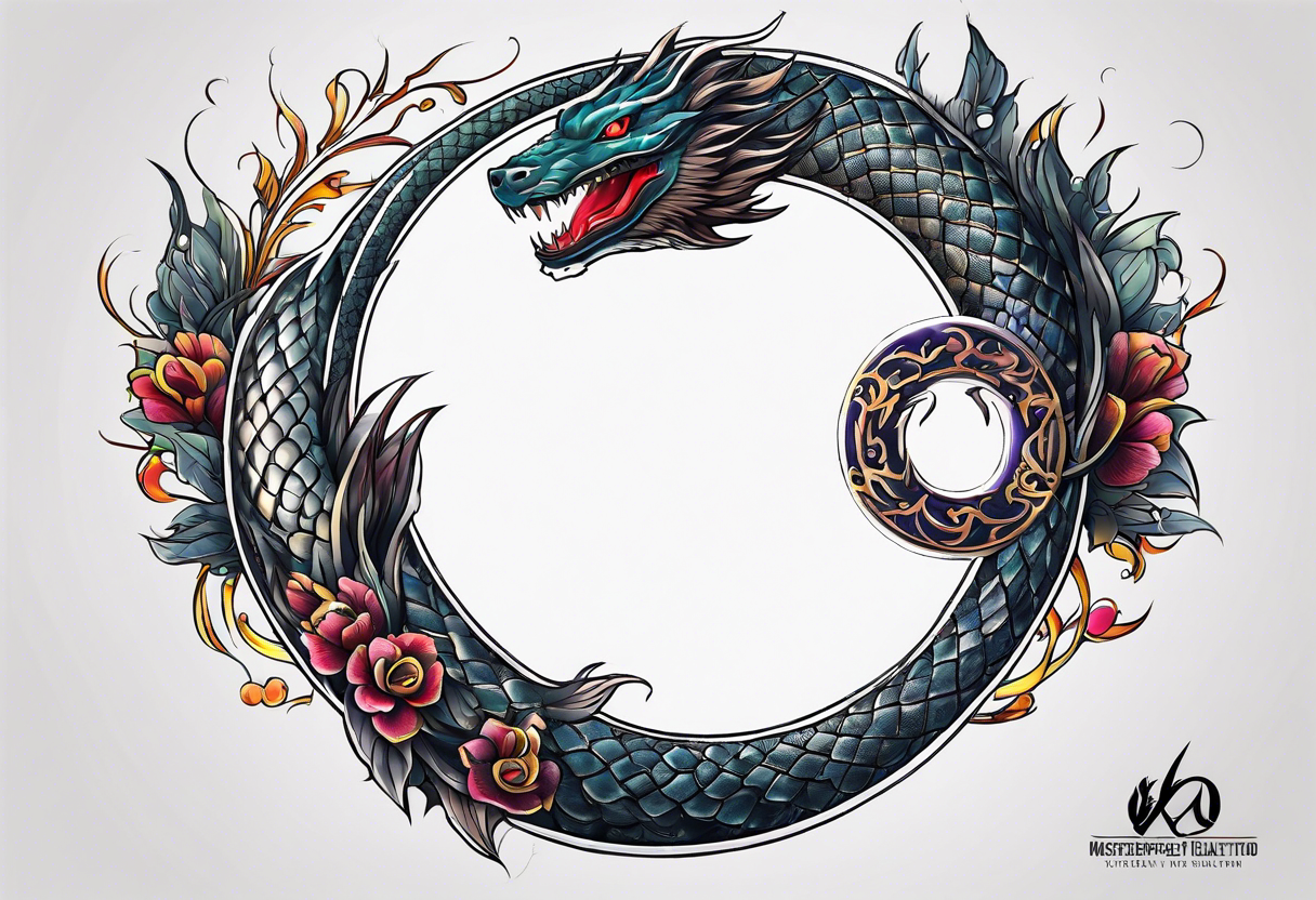 Ouroboros tattoo idea