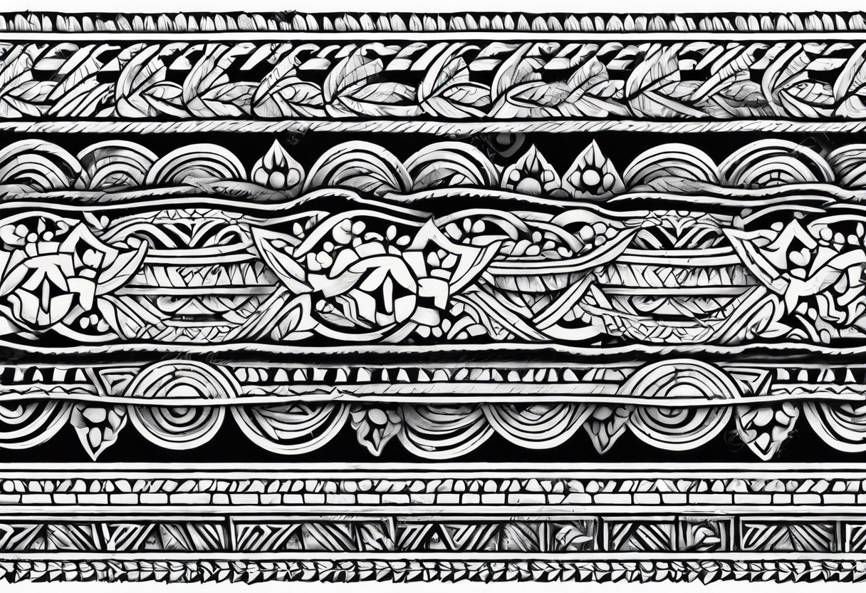 Armband tattoo Polynesian tattoo idea