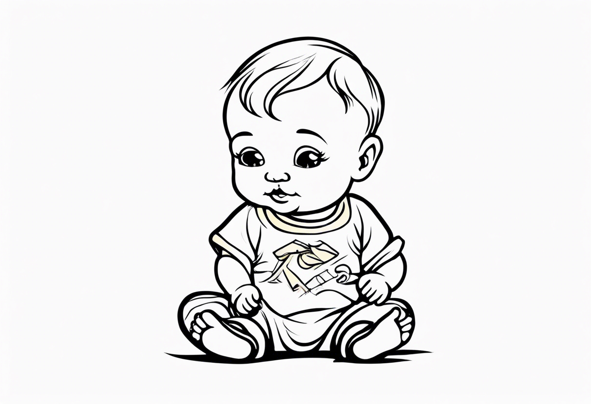 street baby tattoo idea